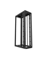 TCoology 4U 19-inch Wall Mount Rack – Hinged, Extendable 9.6-15.5”, 100lb Capacity, RK4U-HGE