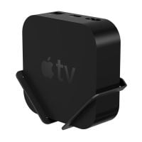tvTray Secure Wall Mount for Apple TV 4K (104-6100) with Cables Installed