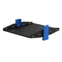 2U 2Post Heavy Duty Center Mount Vented Shelf 21in Depth (107-2852)