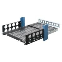 (115-1895) 2 Post-Sliding Equipment Shelf - Center Mount - Front View