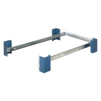 Front view with CMA - Dell R610 Slide Rails