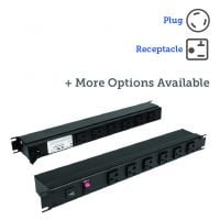 20A Horizontal Rackmount Power Strip