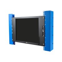 7U Flush Monitor Rackmount with Monitor (7U-RACKMON) Side View