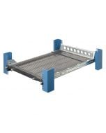 1U 115 Tool-less Sliding Equipment Shelf 27in Depth Black (115-1516) with Optional CMA (137-1515)