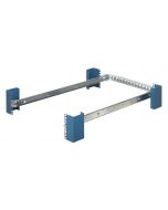 Front view with CMA - Dell R610 Slide Rails