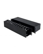 2U Horizontal Patch Cable Organizer Box/Duct (160-5330)