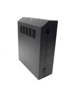 Secure Vertical 5U Wall Mount Rack - 23" Deep - Vented Front Doors
