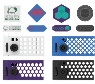 Custom Server Bezels in Multiple Colors and Designs (mobile image) Custom Server Bezels in Multiple Colors and Designs (mobile image)