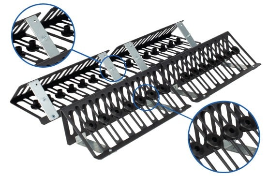 Securely Holds Your Device; Flexible rubber bumpers firmly hold tablets and mobile devices of varying thicknesses in place, while protecting them from scratches and vibration (desktop image) Securely Holds Your Device; Flexible rubber bumpers firmly hold tablets and mobile devices of varying thicknesses in place, while protecting them from scratches and vibration (desktop image)
