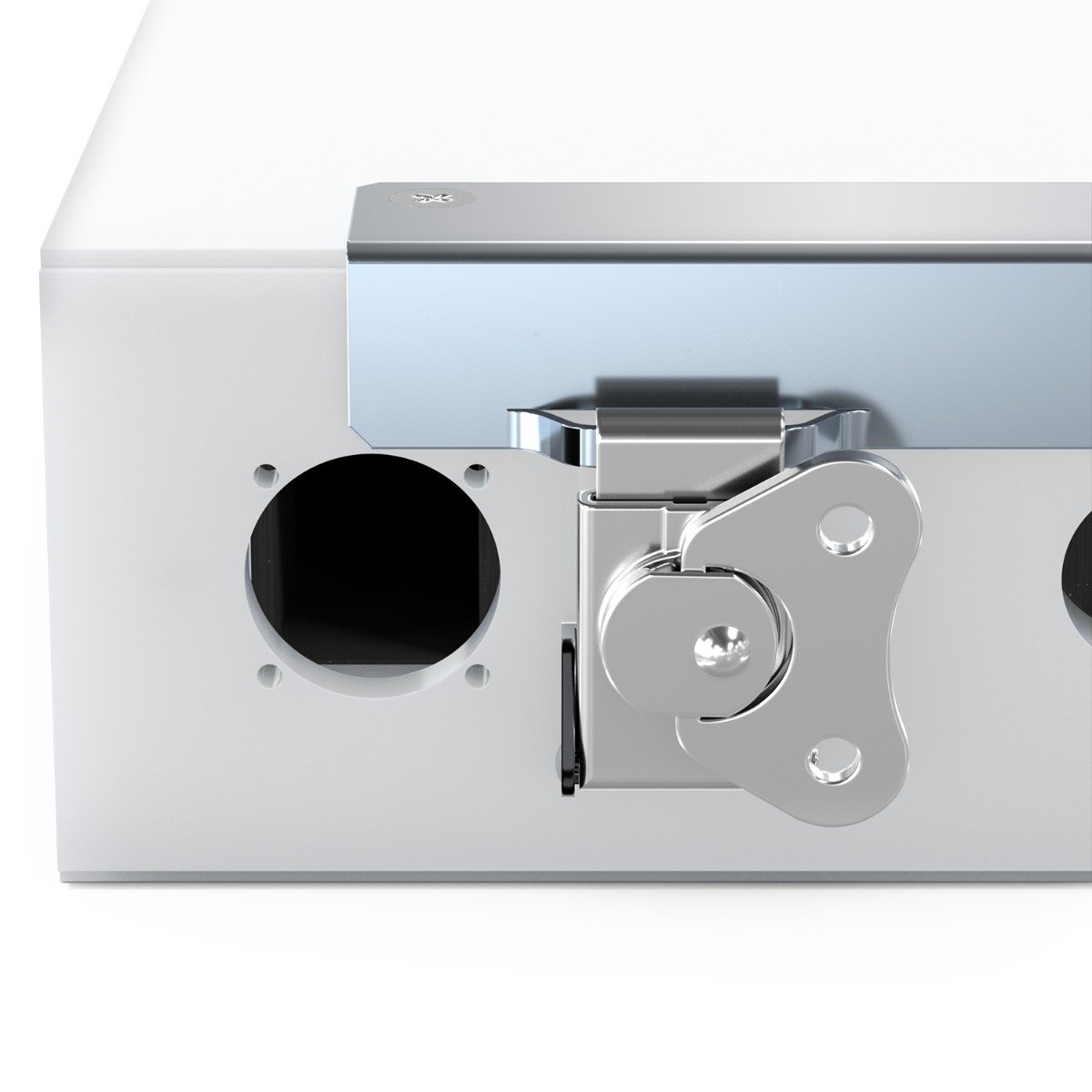 106-8573 AcousticEnclosureforAppleiPhone Latch Rev1 (desktop image) 106-8573 AcousticEnclosureforAppleiPhone Latch Rev1 (desktop image)