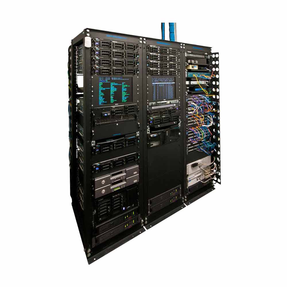 RackSolutions Rack-111 Installation Example (desktop image) RackSolutions Rack-111 Installation Example (desktop image)