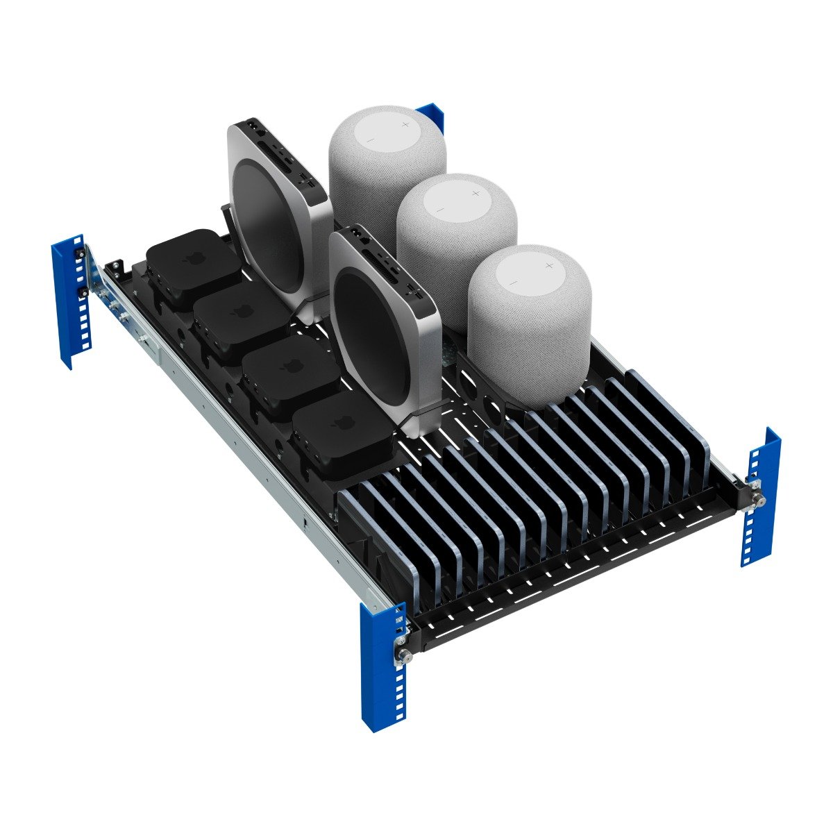 Test Multiple Devices on the Modular Shelf (desktop image) Test Multiple Devices on the Modular Shelf (desktop image)