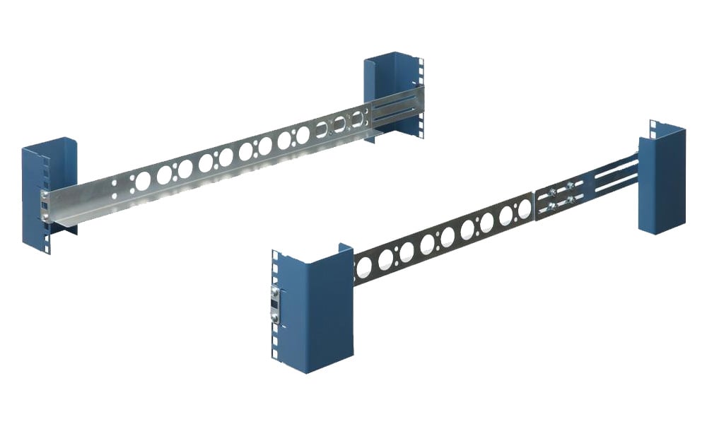 XUKIT-109-20 Universal Shallow Rack Rails (desktop image)
