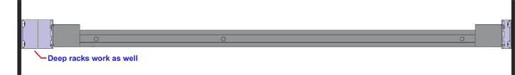 Extension for Deep Racks Extension for Deep Racks