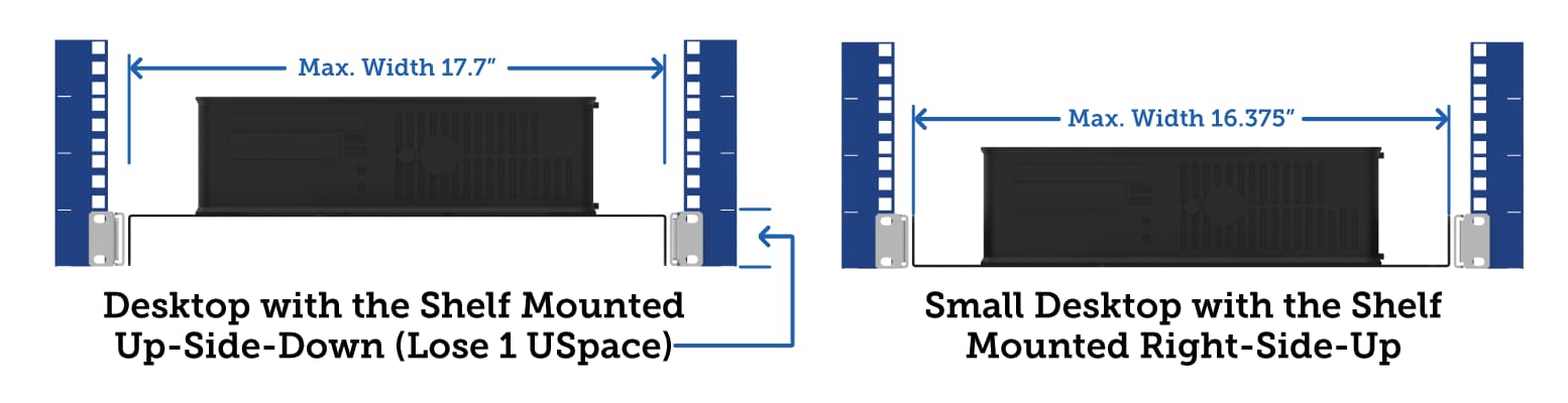 Sliding Computer Shelves Mount Right Side Up or Up Side Down (desktop image) Sliding Computer Shelves Mount Right Side Up or Up Side Down (desktop image)