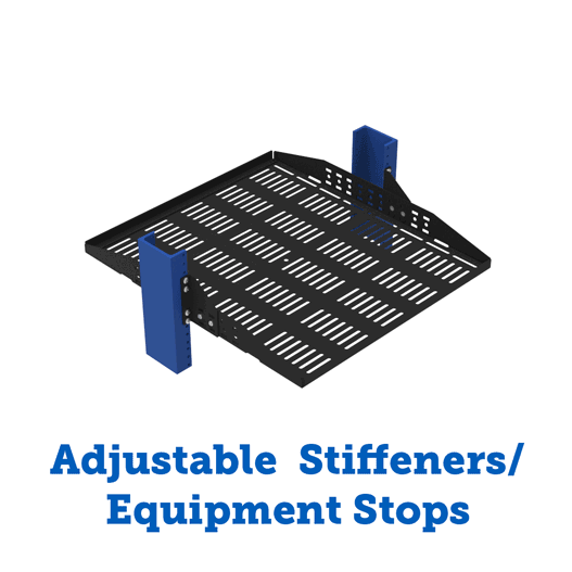 2U Configurable 2 Post Relay Rack Shelf - 20" depth Fully Configurable (desktop image) 2U Configurable 2 Post Relay Rack Shelf - 20" depth Fully Configurable (desktop image)